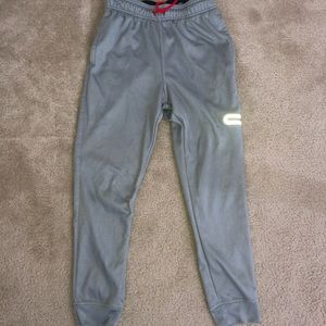 Grey reebok sweatpants